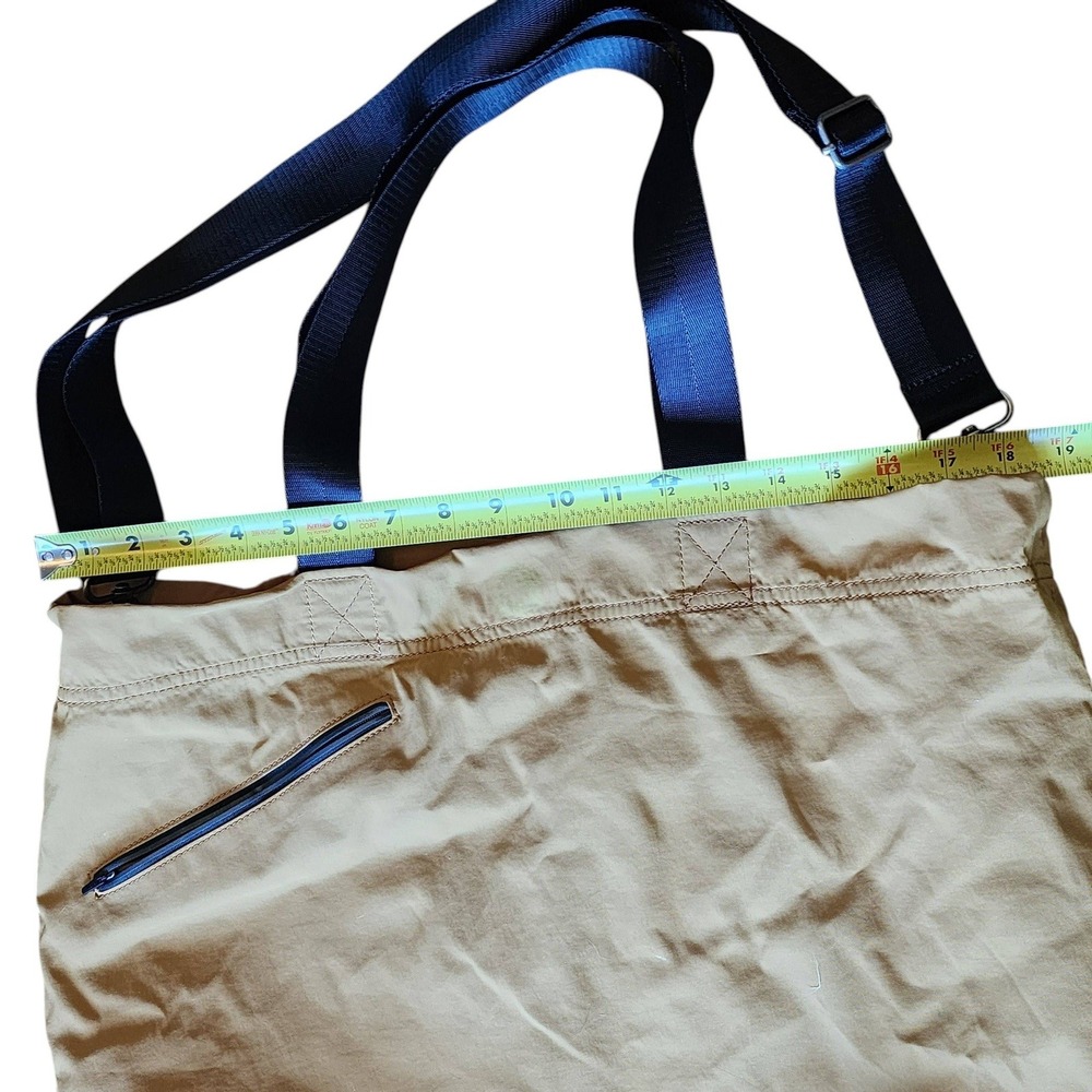 Athleta All About Tote Bag XL Gym Travel Work Spiced Turmeric Mustard Yellow - Picture 11 of 11